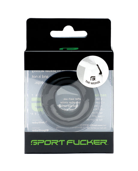 Sport Fucker Silicone The Wedge - Black by Sport Fucker
