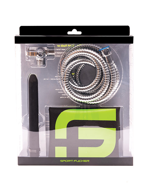 Sport Fucker Shower Kit 6" - Black by Sport Fucker