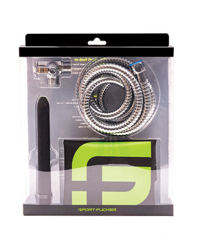 Sport Fucker Shower Kit 6" - Black by Sport Fucker