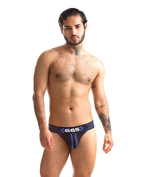 665 Rally Jockstrap — Blue XL (37"–39")