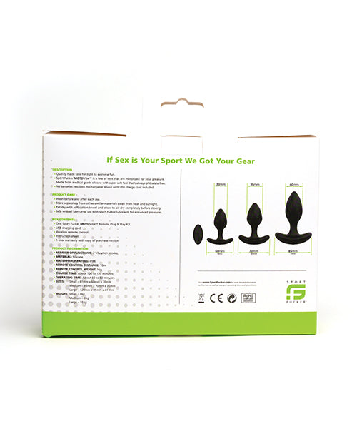 Sport Fucker MotoVibe Plug N Play Kit - Black by Sport Fucker