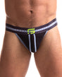 Sport Fucker Jersey Jock - XXL Black/Green by Sport Fucker