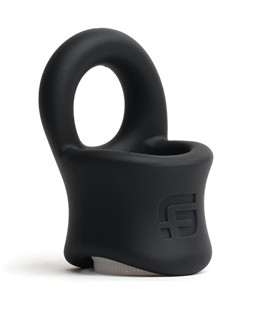 Sport Fucker Silicone Baller Ring - Black by Sport Fucker