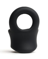 Sport Fucker Silicone Baller Ring - Black by Sport Fucker