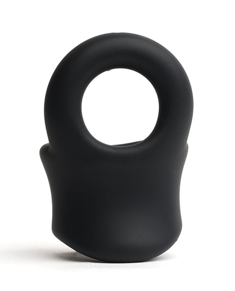 Sport Fucker Silicone Baller Ring - Black by Sport Fucker