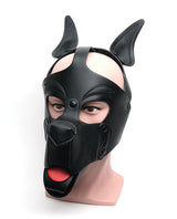 665 Playful Pup Hood - O/S Black by 665