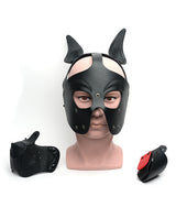 665 Playful Pup Hood - O/S Black by 665