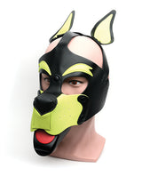 665 Playful Pup Hood - O/S Black/Yellow by 665
