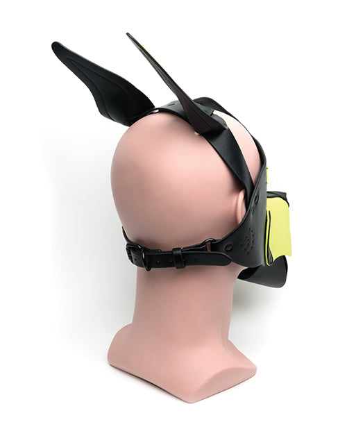 665 Playful Pup Hood - O/S Black/Yellow by 665
