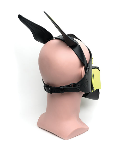 665 Playful Pup Hood - O/S Black/Yellow by 665