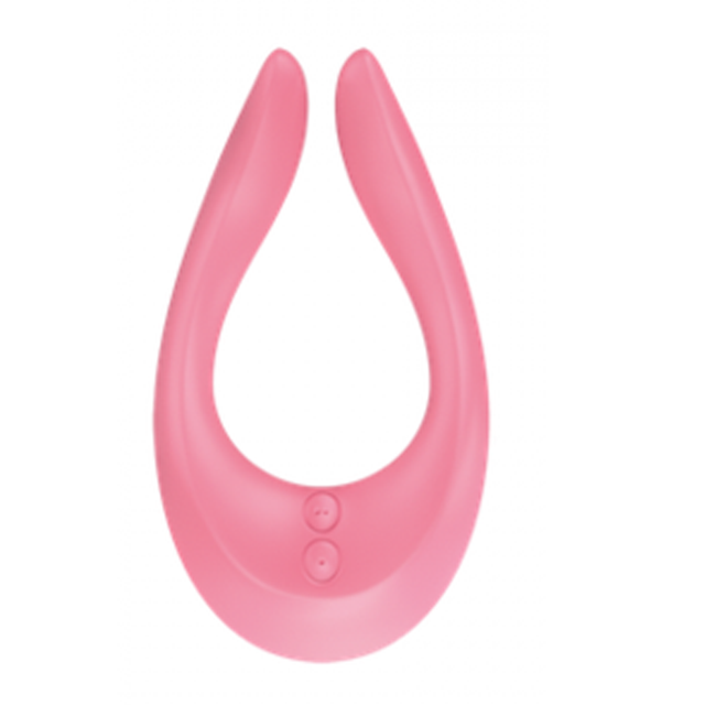 Satisfyer Endless Joy Couples Vibrator — Pink - SAT-MFV2PNK
