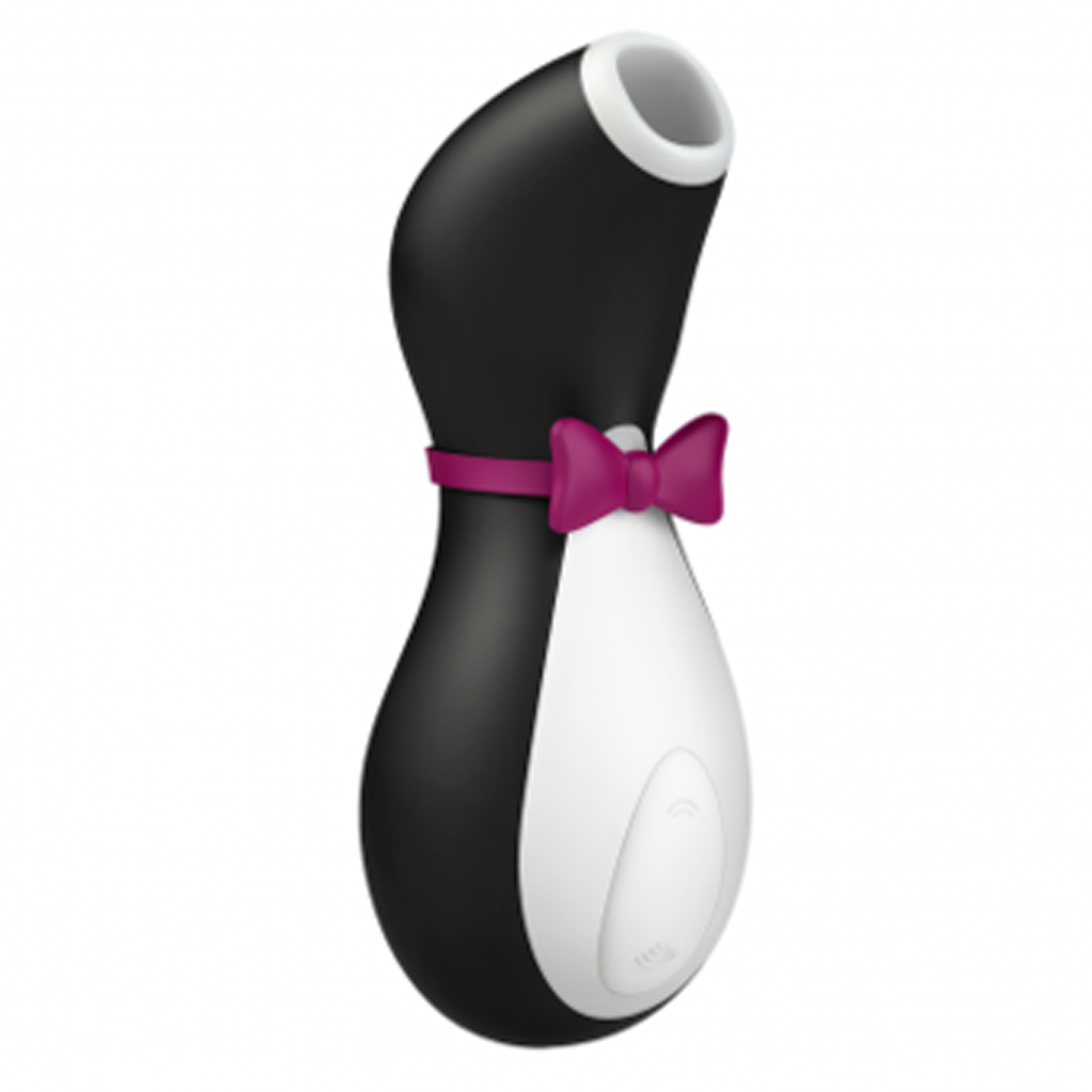 Satisfyer Penguin Air-Pulse Clitoral Stimulator — Black/White - SAT-PROBKWH