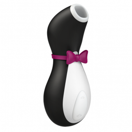 Satisfyer Penguin Air-Pulse Clitoral Stimulator — Black/White - SAT-PROBKWH