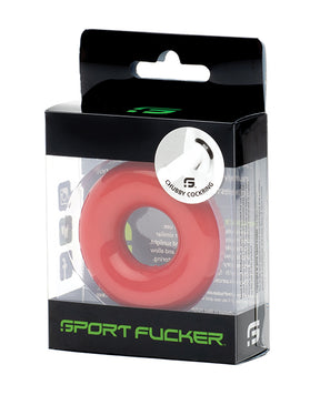 Sport Fucker Chubby Cockring - Red by Sport Fucker