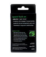 Sport Fucker Chubby Cockring - Red by Sport Fucker