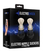 Shots Electroshock Nipple Suckers - Clear by Electroshock