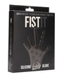 Shots Fistit Silicone Stimulation Glove - Black by Fist It