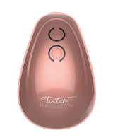 Shots Twitch Innovation Hands Free Clitoral Stimulator - Rose Gold by Twitch