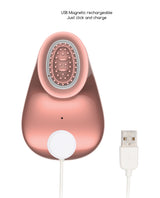 Shots Twitch Innovation Hands Free Clitoral Stimulator - Rose Gold by Twitch