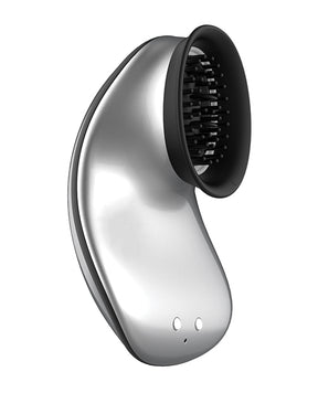 Shots Twitch Innovation Hands Free Clitoral Stimulator - Silver by Twitch