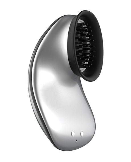 Shots Twitch Innovation Hands Free Clitoral Stimulator - Silver by Twitch