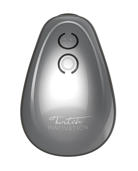Shots Twitch Innovation Hands Free Clitoral Stimulator - Silver by Twitch