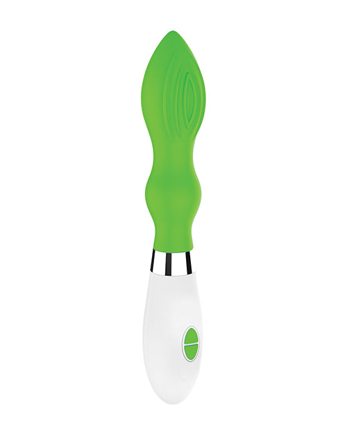 Luminous Astraea Silicone 10-Speed Vibrator — Green