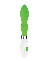 Luminous Astraea Silicone 10-Speed Vibrator — Green