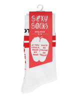Shots Sexy Socks Dirty Mind - Male by Sexy Socks
