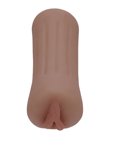 Shots Xkin Pinup Lulu Liplust Small Masturbator - Brown by Xkin