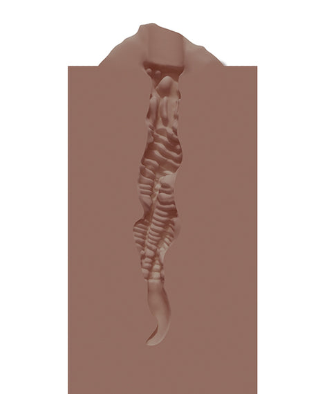 Shots Xkin Pinup Lulu Liplust Small Masturbator - Brown by Xkin