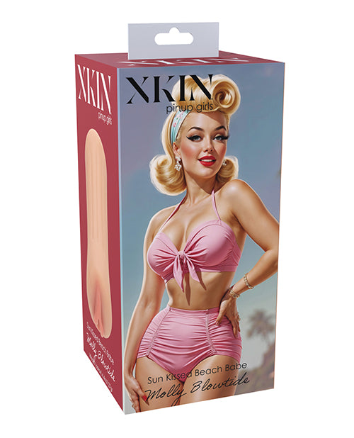 Shots Xkin Pinup Molly Blowtide Small Masturbator - Flesh by Xkin