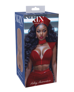 Shots Xkin Career Girl Riley Rearview Small Masturbator - Brown by Xkin