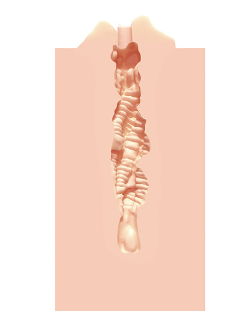 Shots Xkin RAW The Grip Small Masturbator - Flesh by Xkin