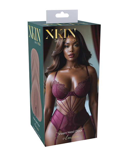 Shots Xkin Secret Affairs Imani Medium Masturbator - Brown by Xkin