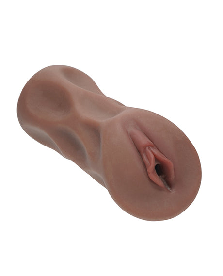 Shots Xkin Pinup Cherry Splitz Large Masturbator - Brown by Xkin