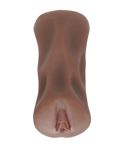 Shots Xkin Pinup Cherry Splitz Large Masturbator - Brown by Xkin