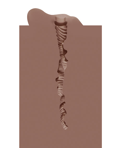 Shots Xkin Pinup Cherry Splitz Large Masturbator - Brown by Xkin