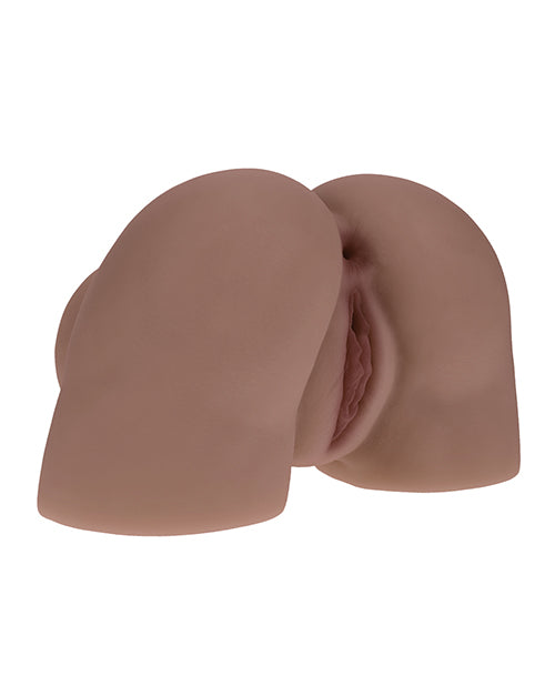 Shots Kaya Bloom Dual Entry Bodyforms Masturbator - Brown - 5.4 lbs. by Xkin