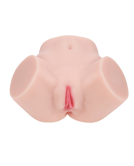 Shots Xkin Ivy Lane Dual Entry Masturbator - Flesh - 7.7 lbs. by Xkin