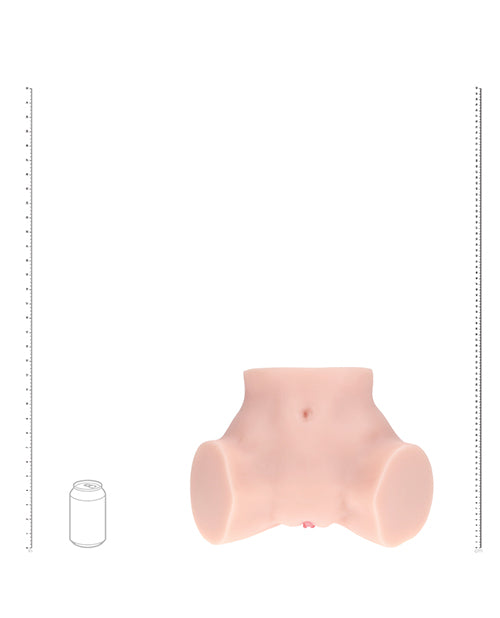Shots Xkin Bree Knox Dual Entry Masturbator - Flesh - 9.3 lbs. by Xkin