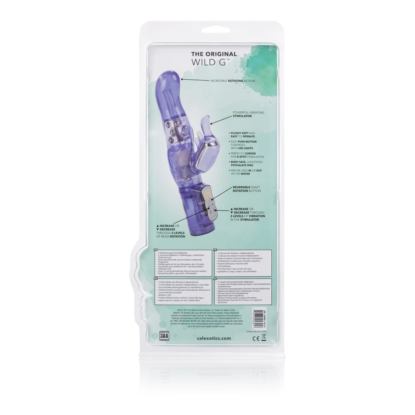 The Original Wild G Vibe - Purple by CalExotics