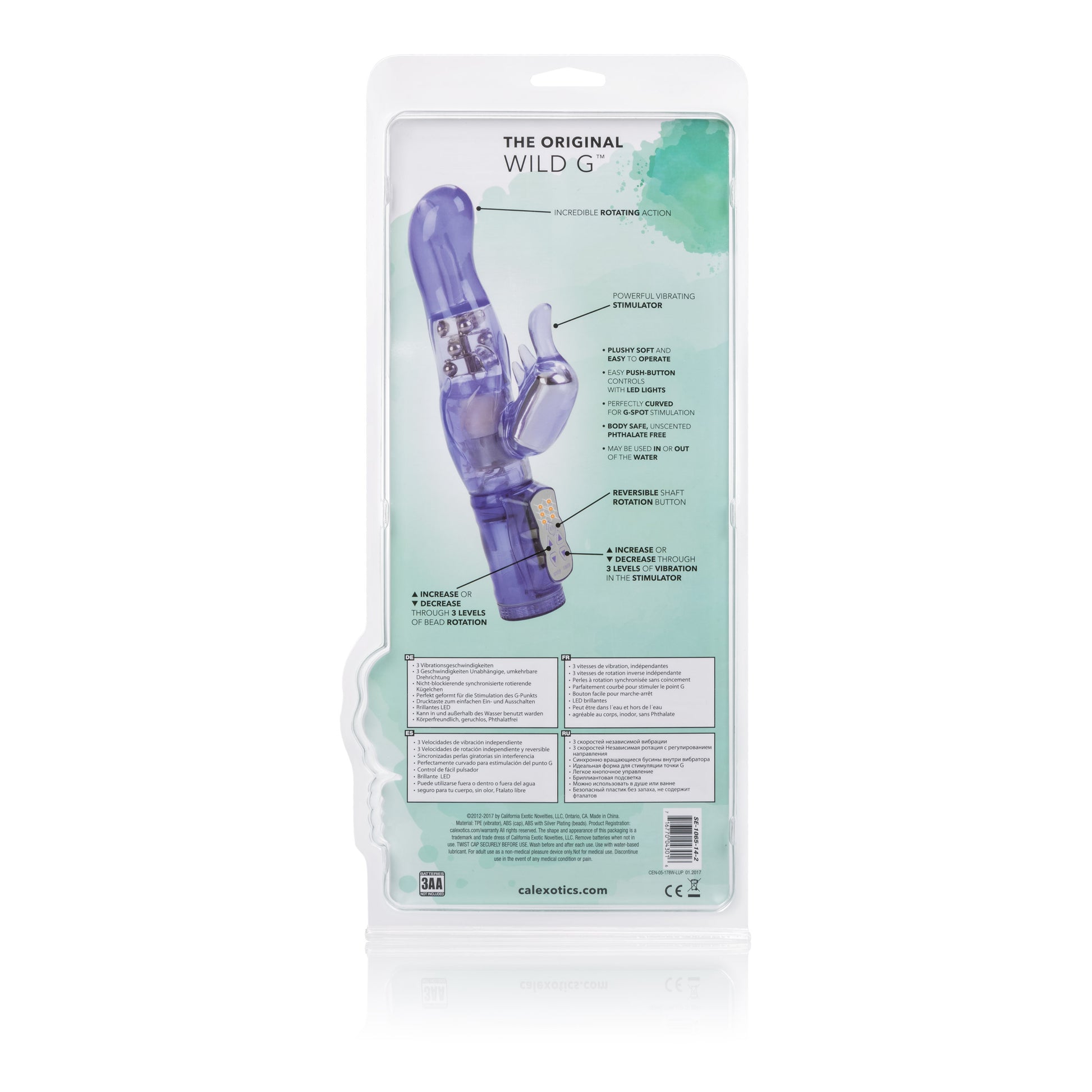 The Original Wild G Vibe - Purple by CalExotics
