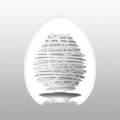 Tenga EGG Silky II Single-Use Textured Sleeve with Sample Lube - TN218