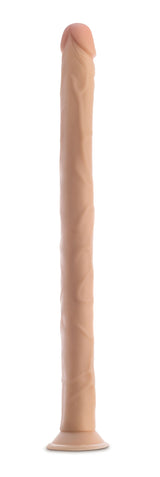 Blush Dr. Skin 19-Inch Dildo, Beige - BL-15063