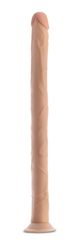 Blush Dr. Skin 19-Inch Dildo, Beige - BL-15063