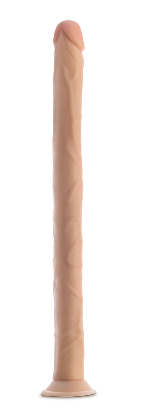 Blush Dr. Skin 19-Inch Dildo, Beige - BL-15063