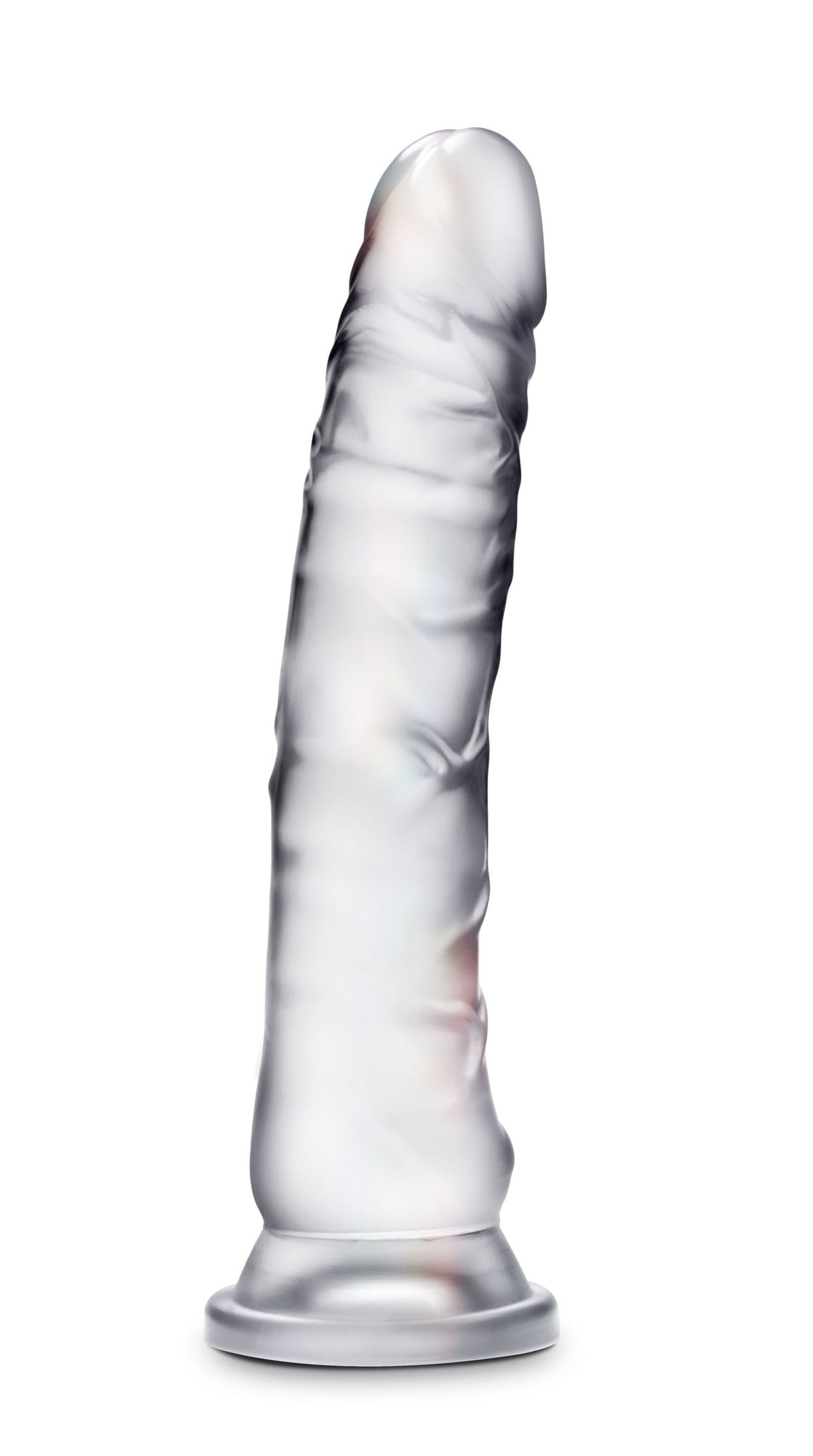 Blush B Yours Diamond Glisten Clear Dildo, 8.75 in - BL-12069