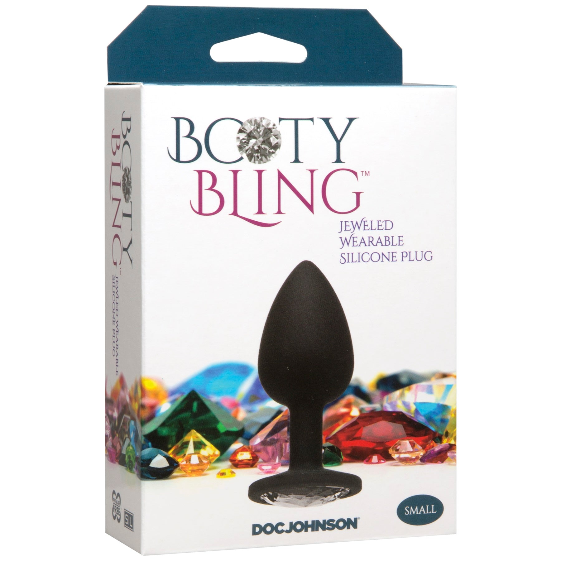 Booty Bling - Silver - Small by Doc Johnson
