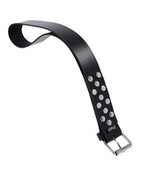 Edge Real Leather Belt Spanker - Black